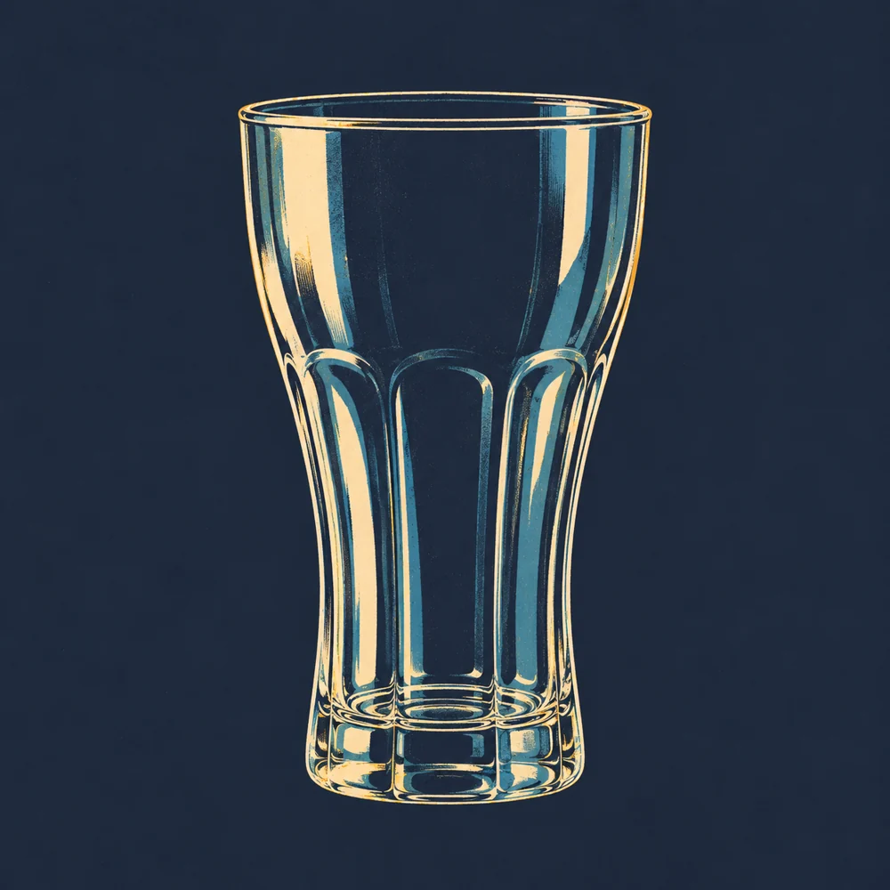 Softdrinkglas (Colaglas)