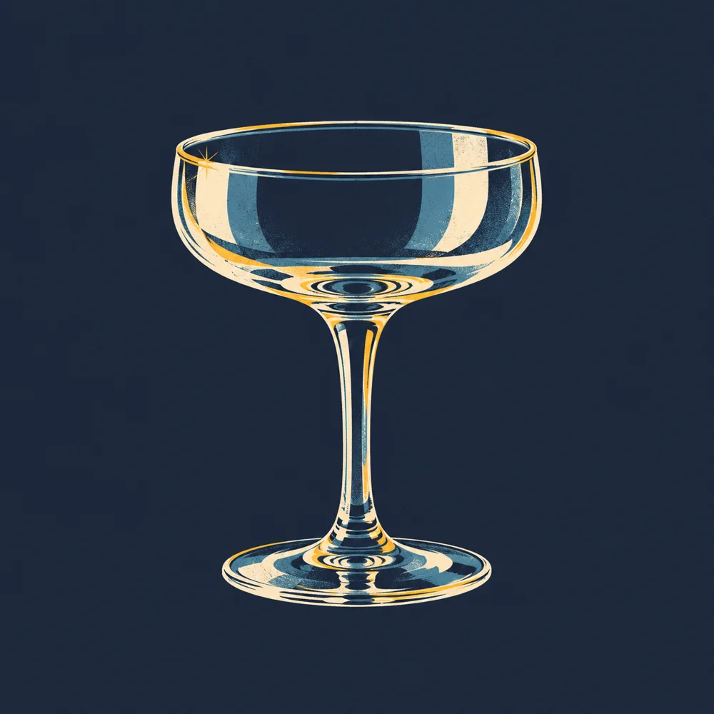 Bijou Cocktail: Bild folgt, leeres Glas als Platzhalter