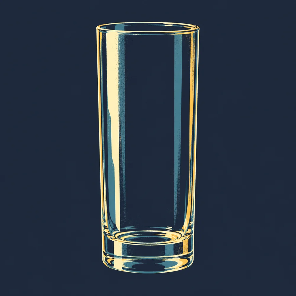 Brandy and Ginger Ale: Bild folgt, leeres Glas als Platzhalter