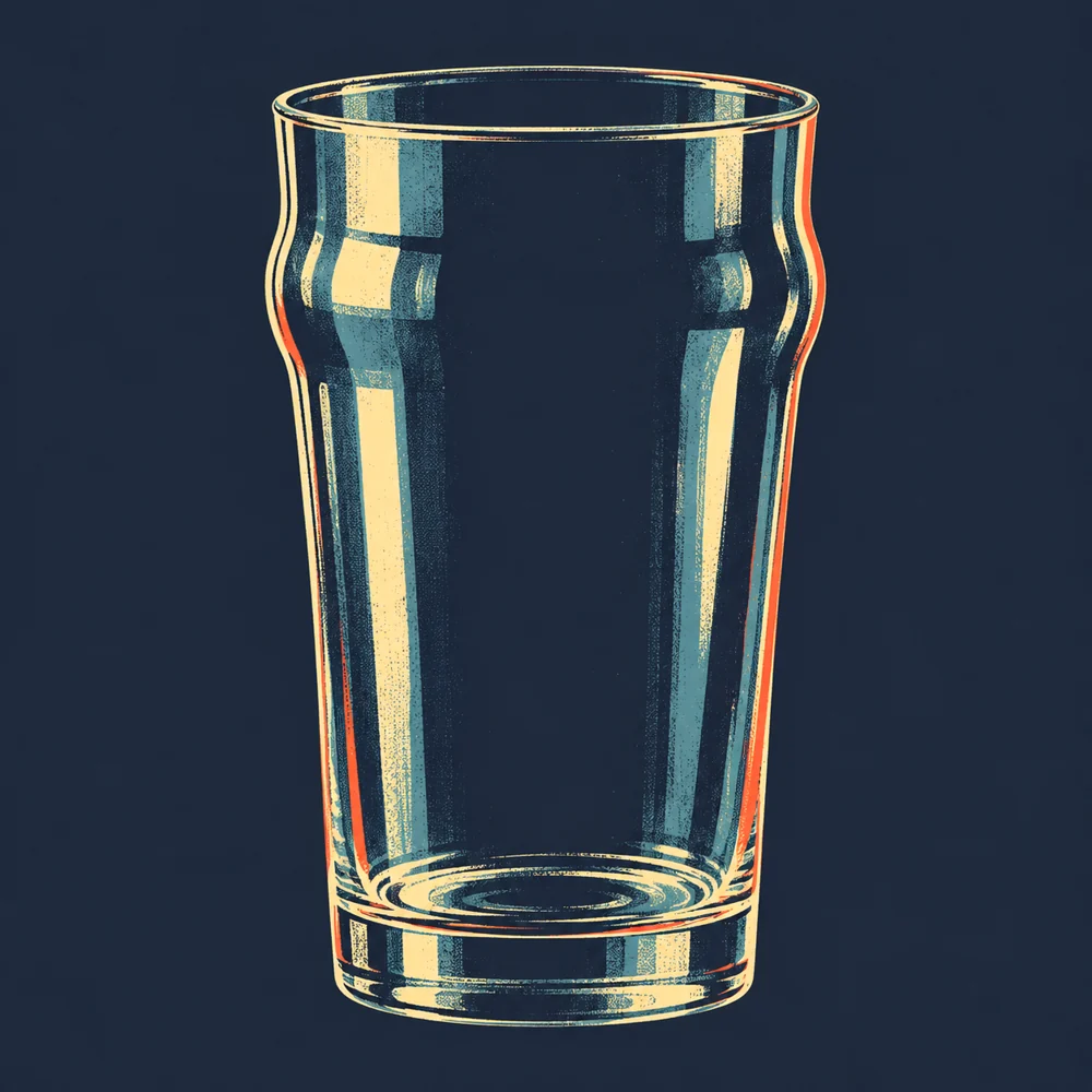 Nonic-Pint (Imperial Pint)