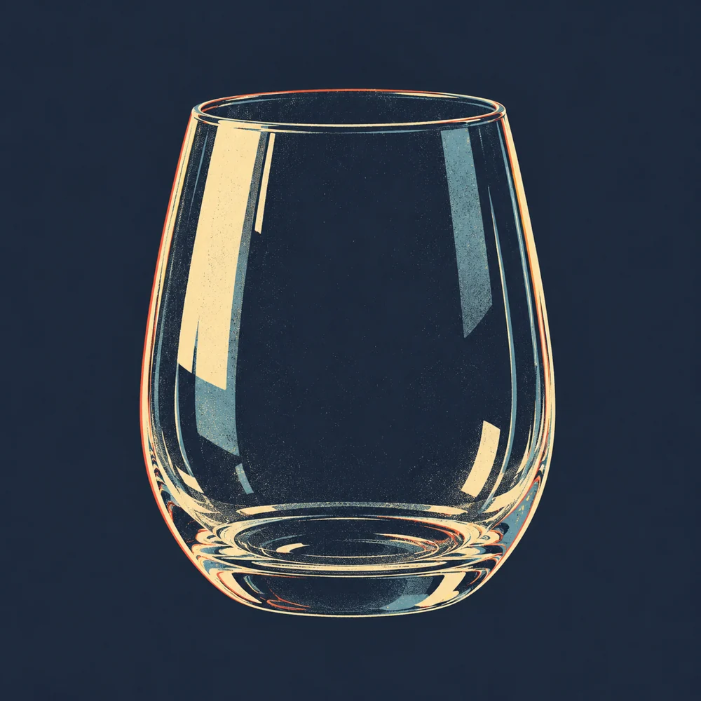 Weinbecher (stiellos)
