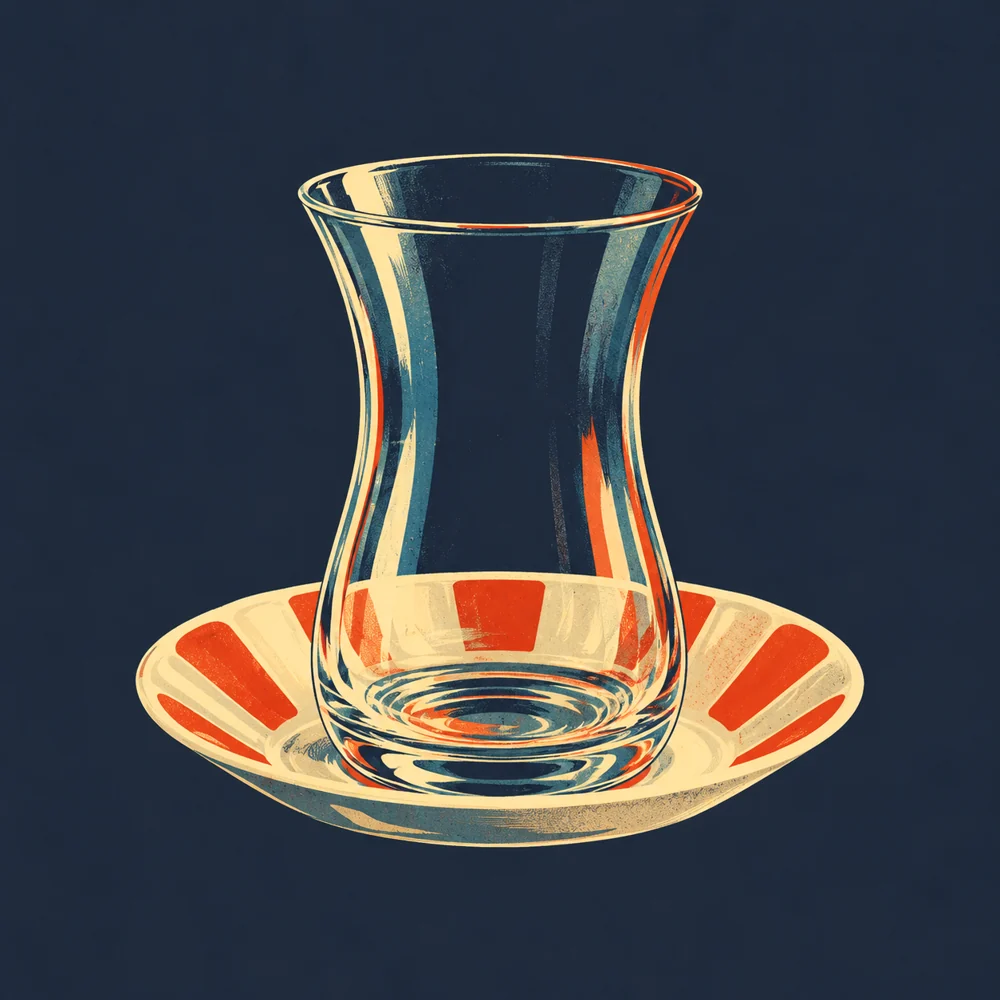 Tulpen-Teeglas (Çay)