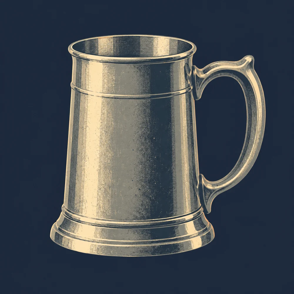 Zinnkrug (Pewter-Becher)