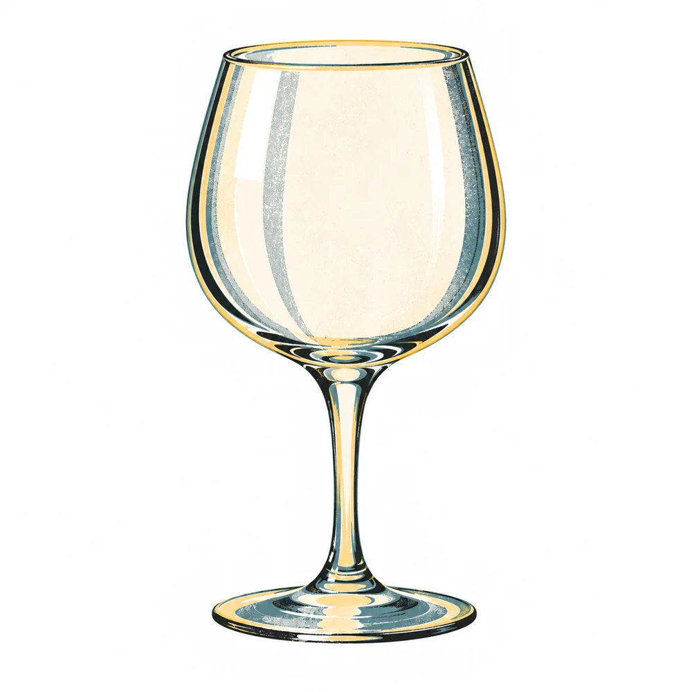 Weinglas (Stielglas, z. B. Spritz)