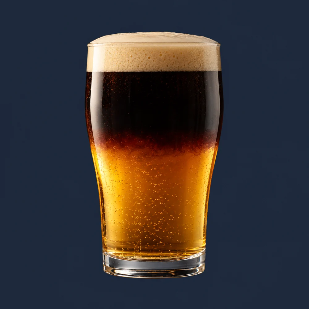 Black and Tan: KI-generierte Illustration