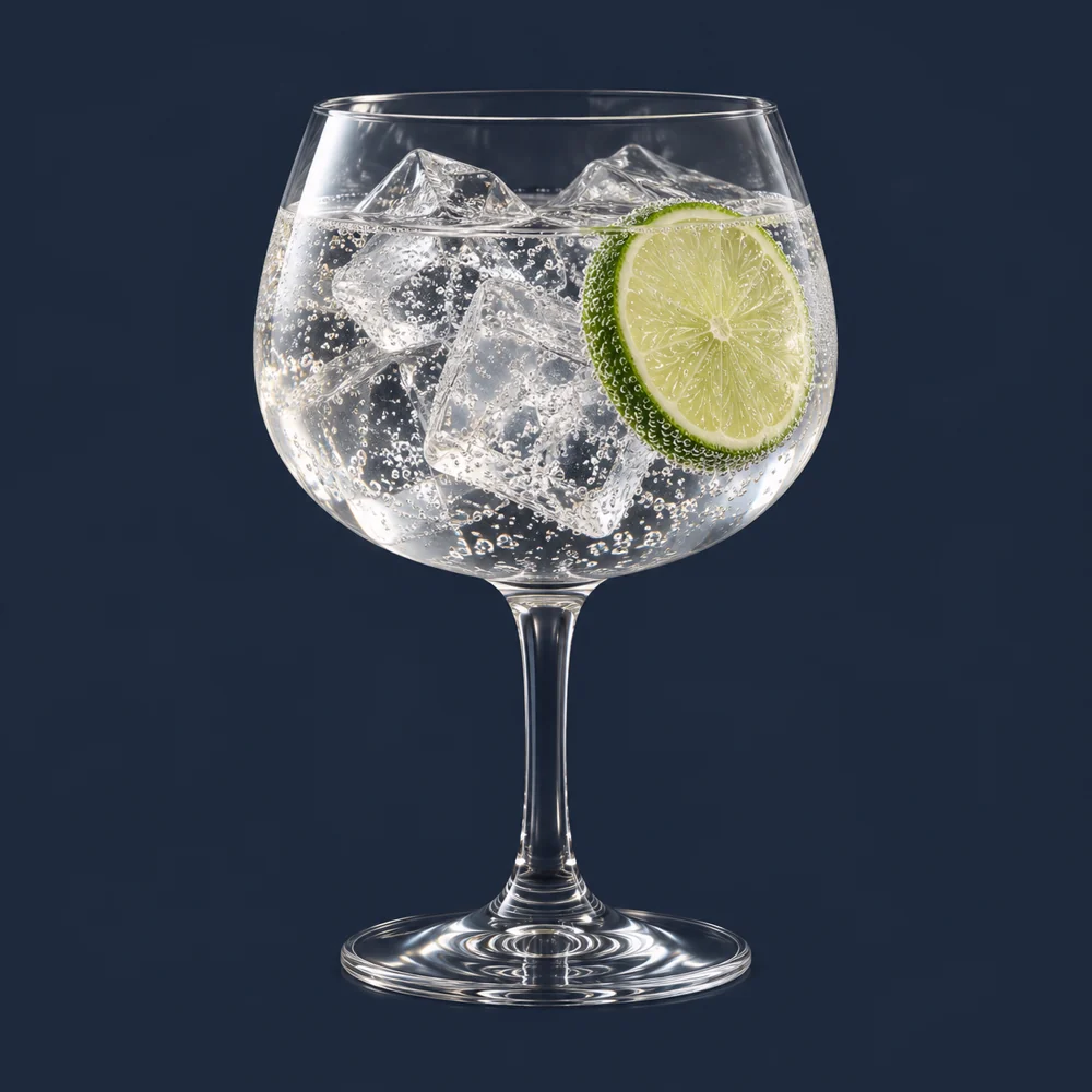 Bombay Sapphire Tonic: KI-generierte Illustration