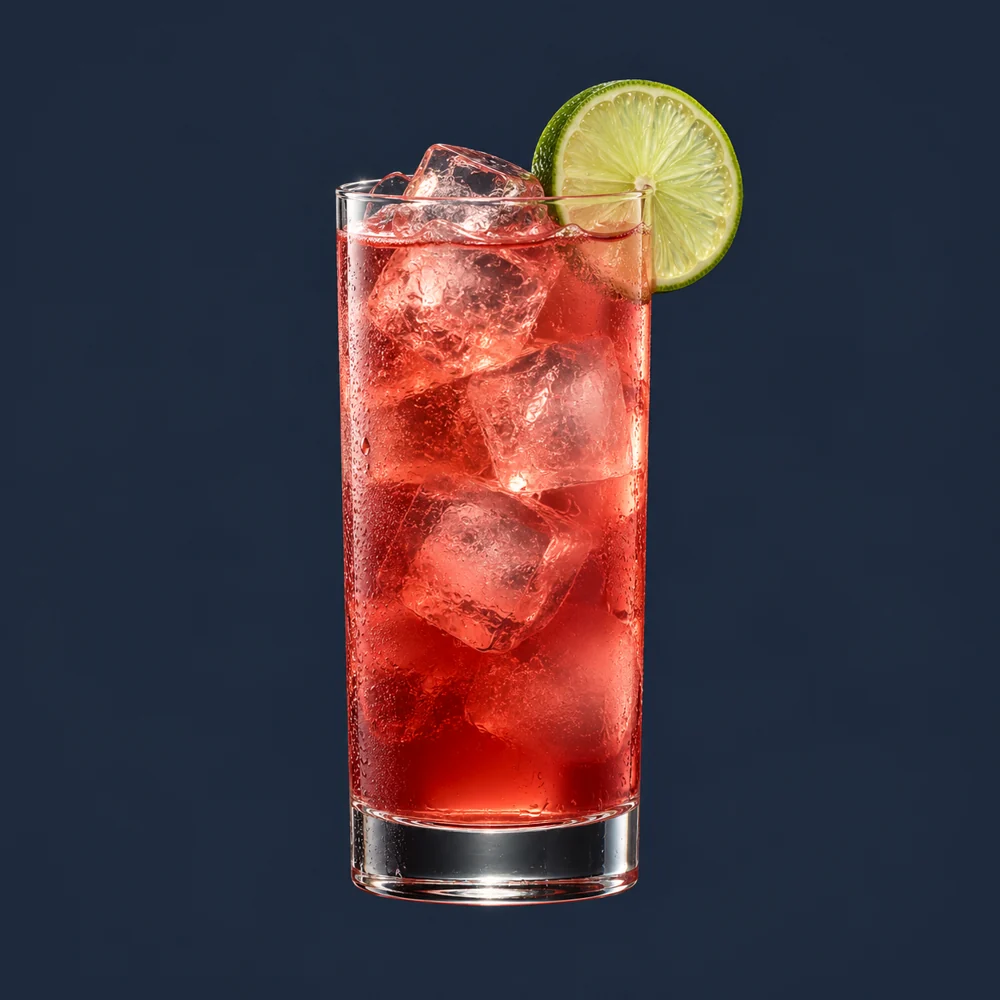Cranberry Tonic: KI-generierte Illustration
