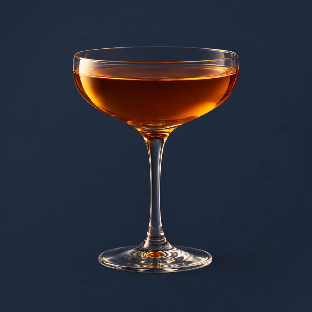 Fancy Brandy Cocktail: KI-generierte Illustration
