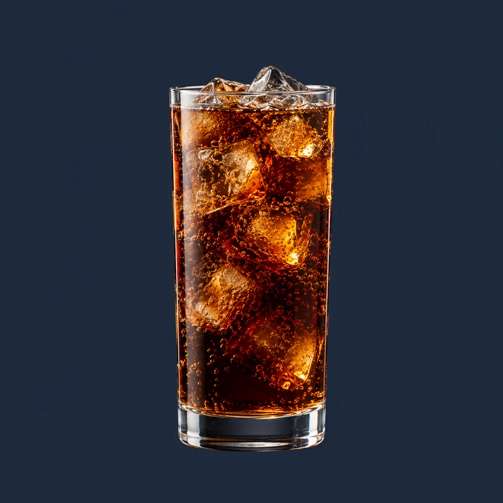 Fernet Cola: KI-generierte Illustration