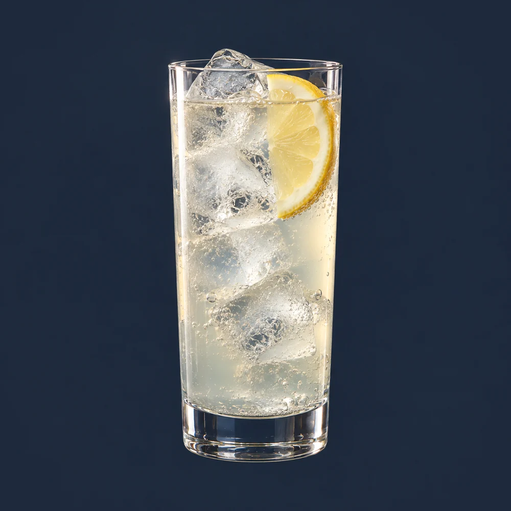Gin Bitter Lemon: KI-generierte Illustration