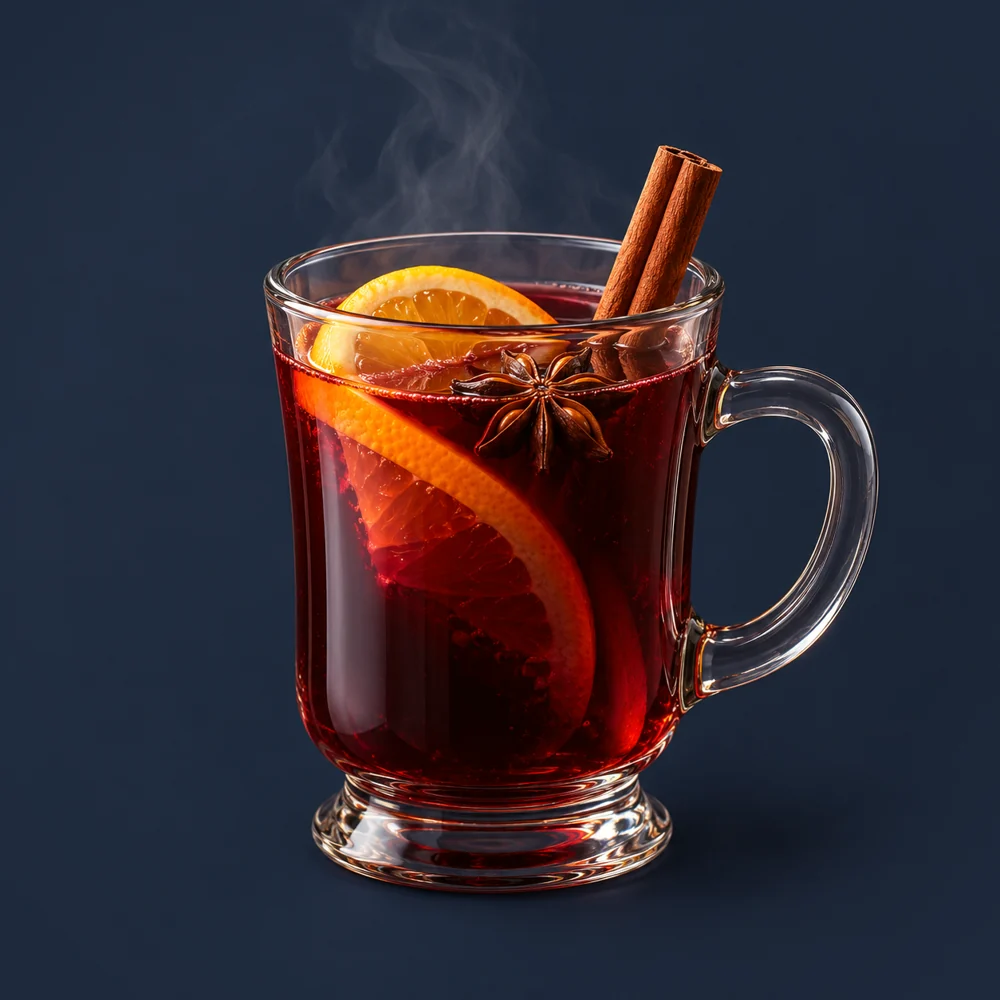 Glühwein: KI-generierte Illustration
