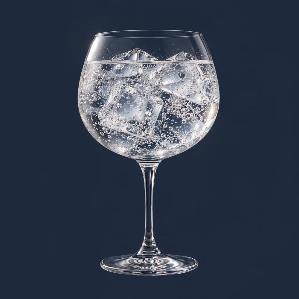 Gurken-Gin-Tonic: KI-generierte Illustration