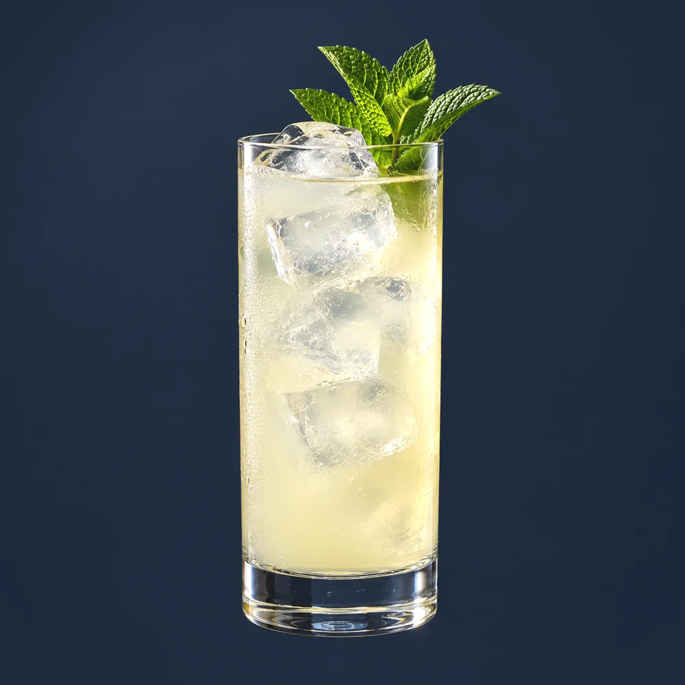 Holunder-Minz-Limonade: KI-generierte Illustration