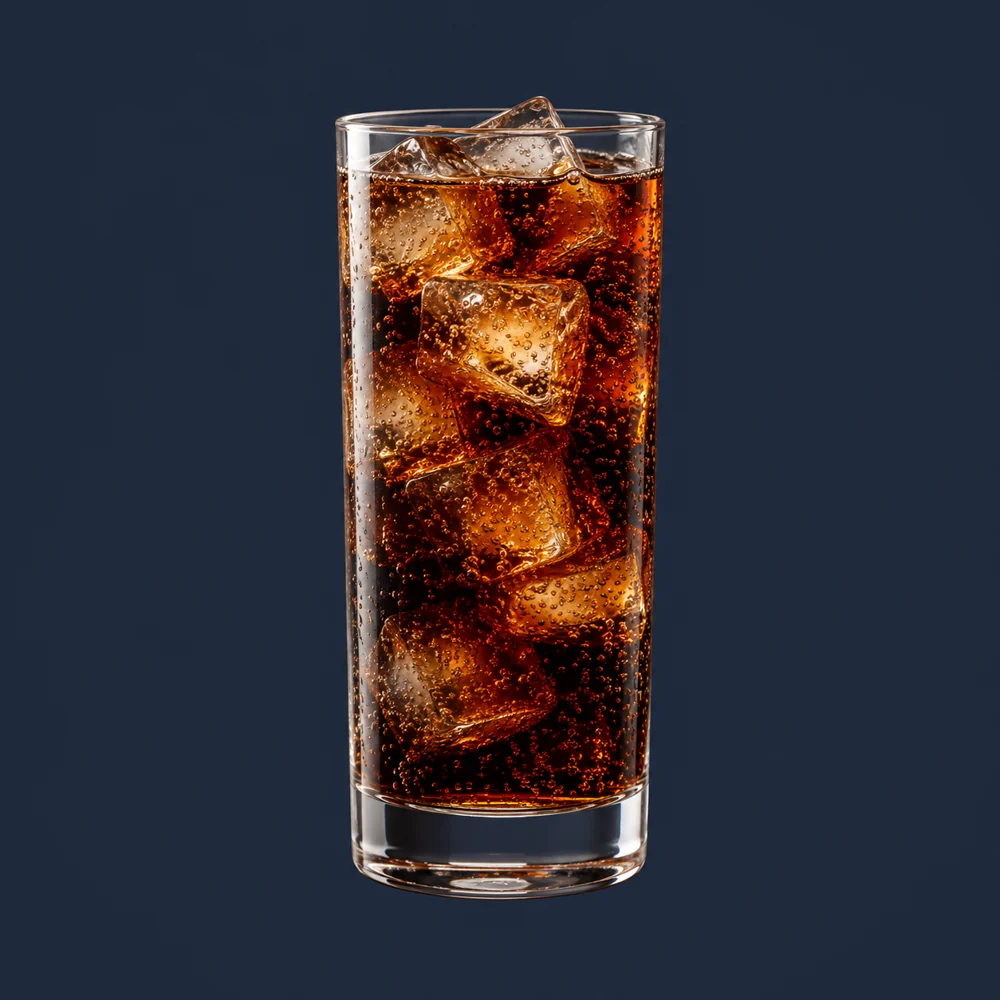 Jägermeister Cola: KI-generierte Illustration