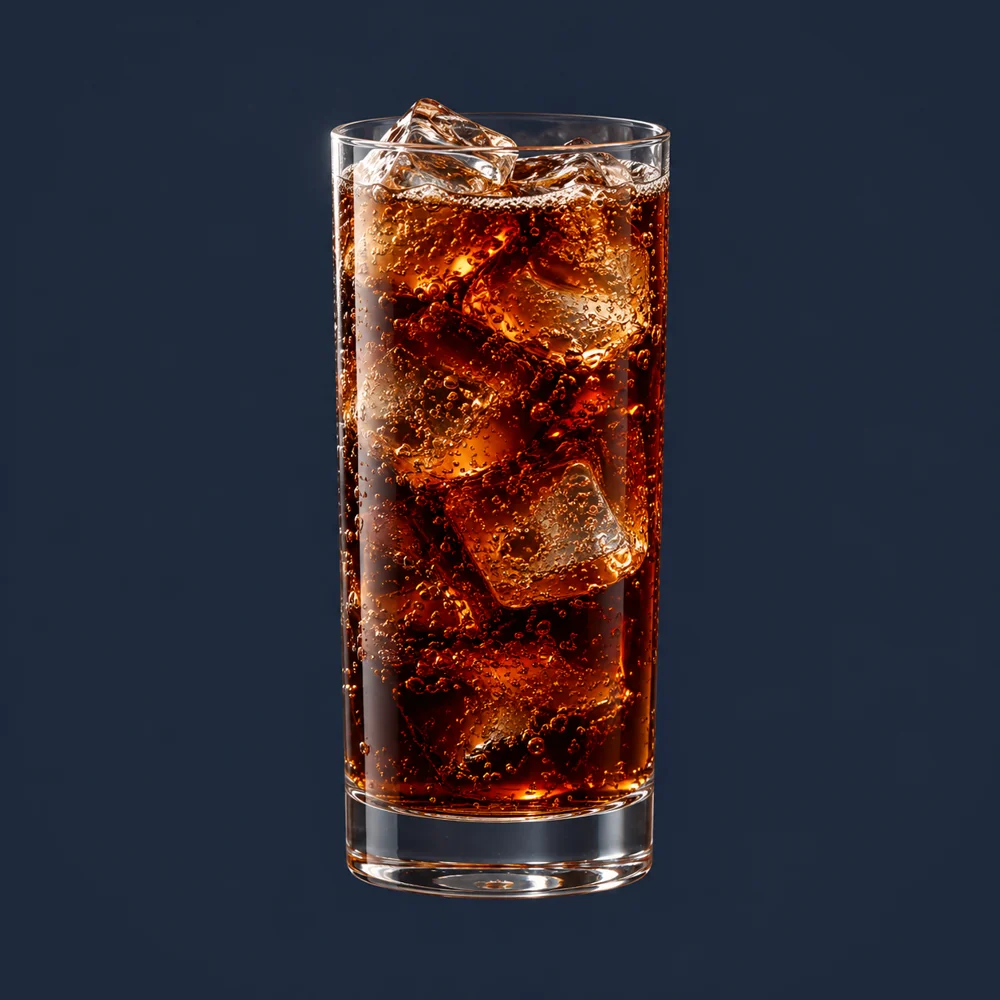 Kräuterlikör Cola: KI-generierte Illustration