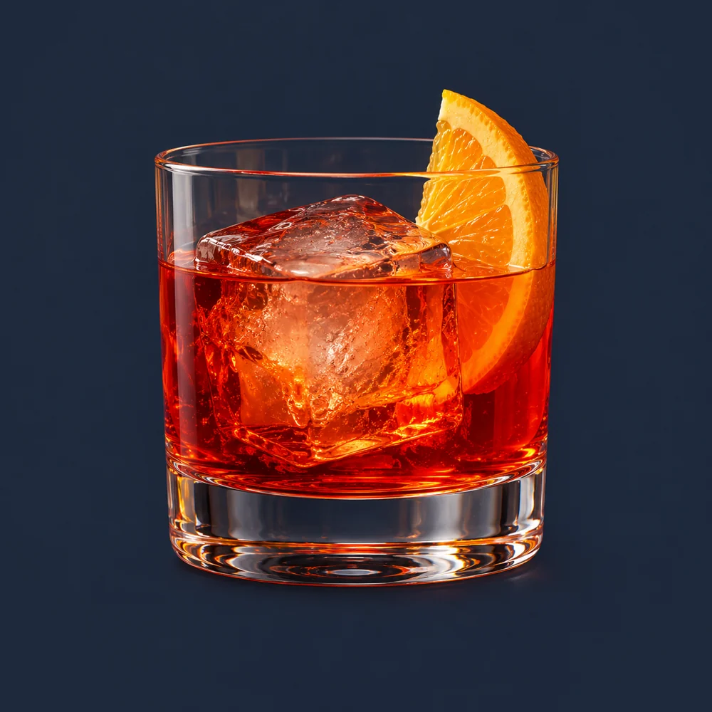 Negroni: KI-generierte Illustration
