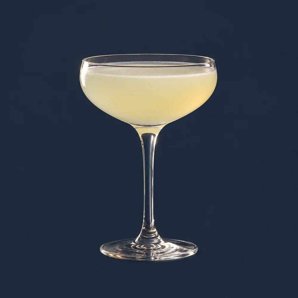 Royal Gin Fizz: KI-generierte Illustration