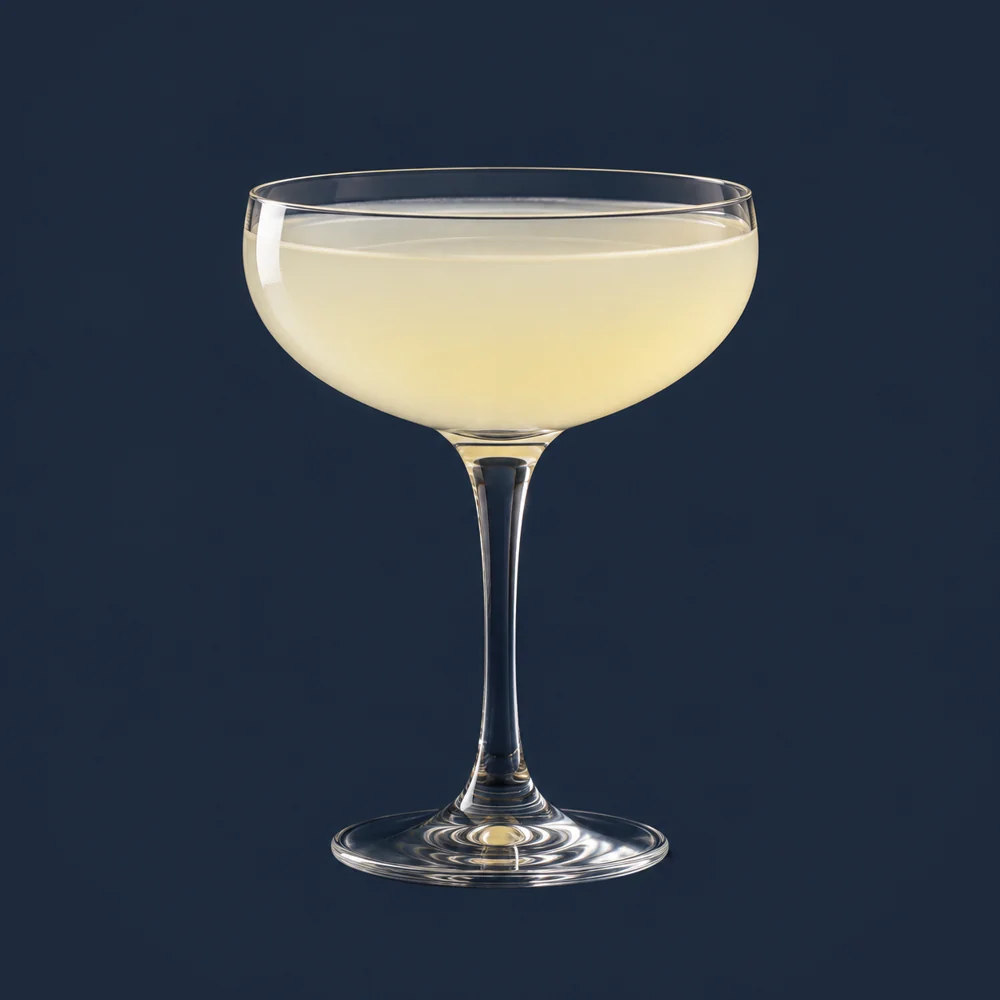 Sloe Gin Fizz: KI-generierte Illustration