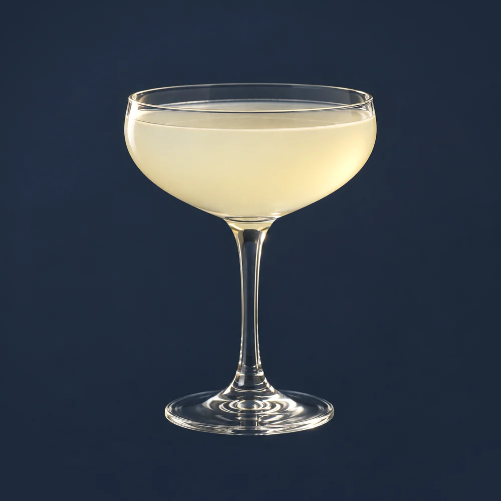 Sour Gin Fizz: KI-generierte Illustration