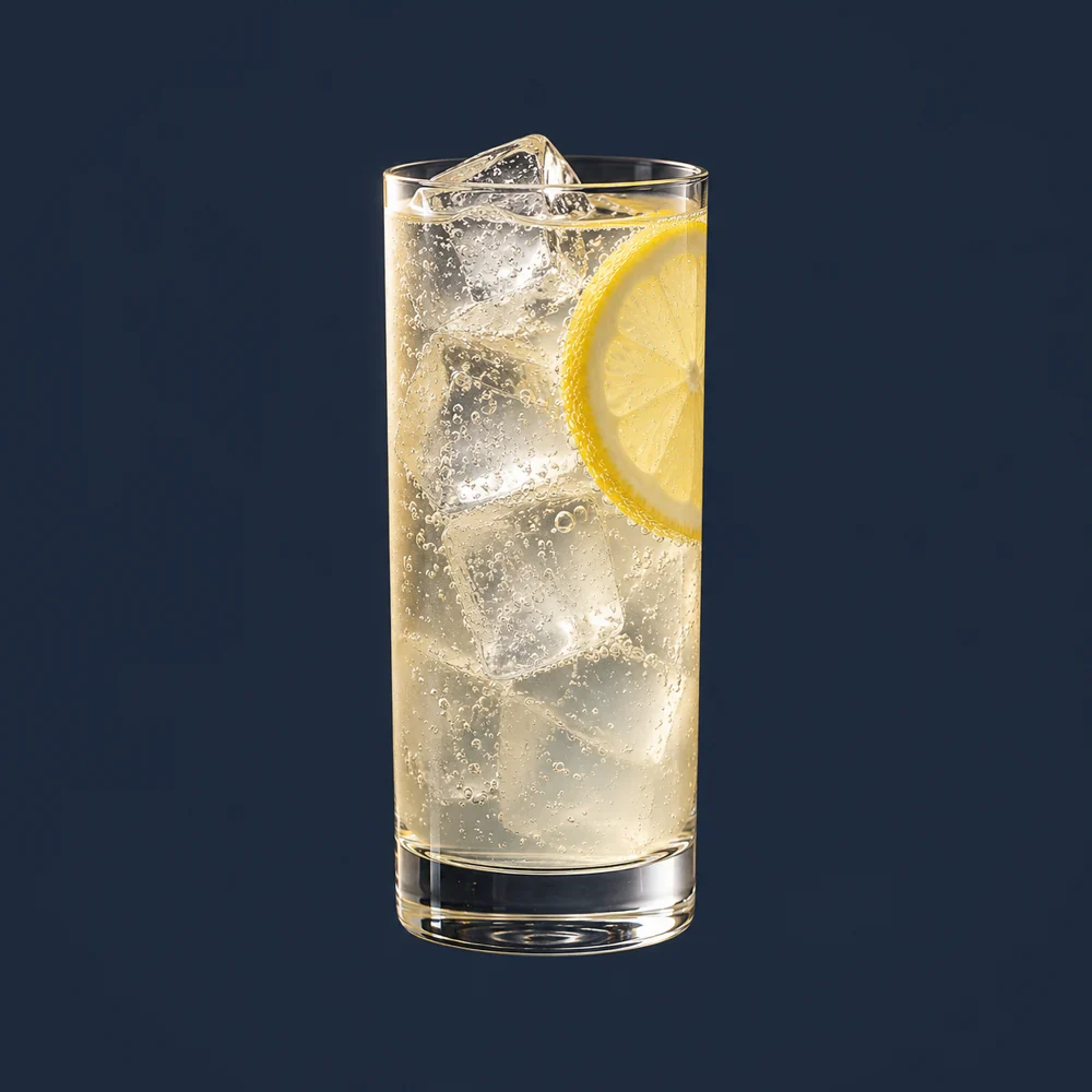 Vodka Bitter Lemon: KI-generierte Illustration