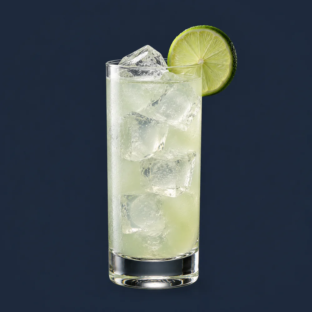 Vodka Soda: KI-generierte Illustration