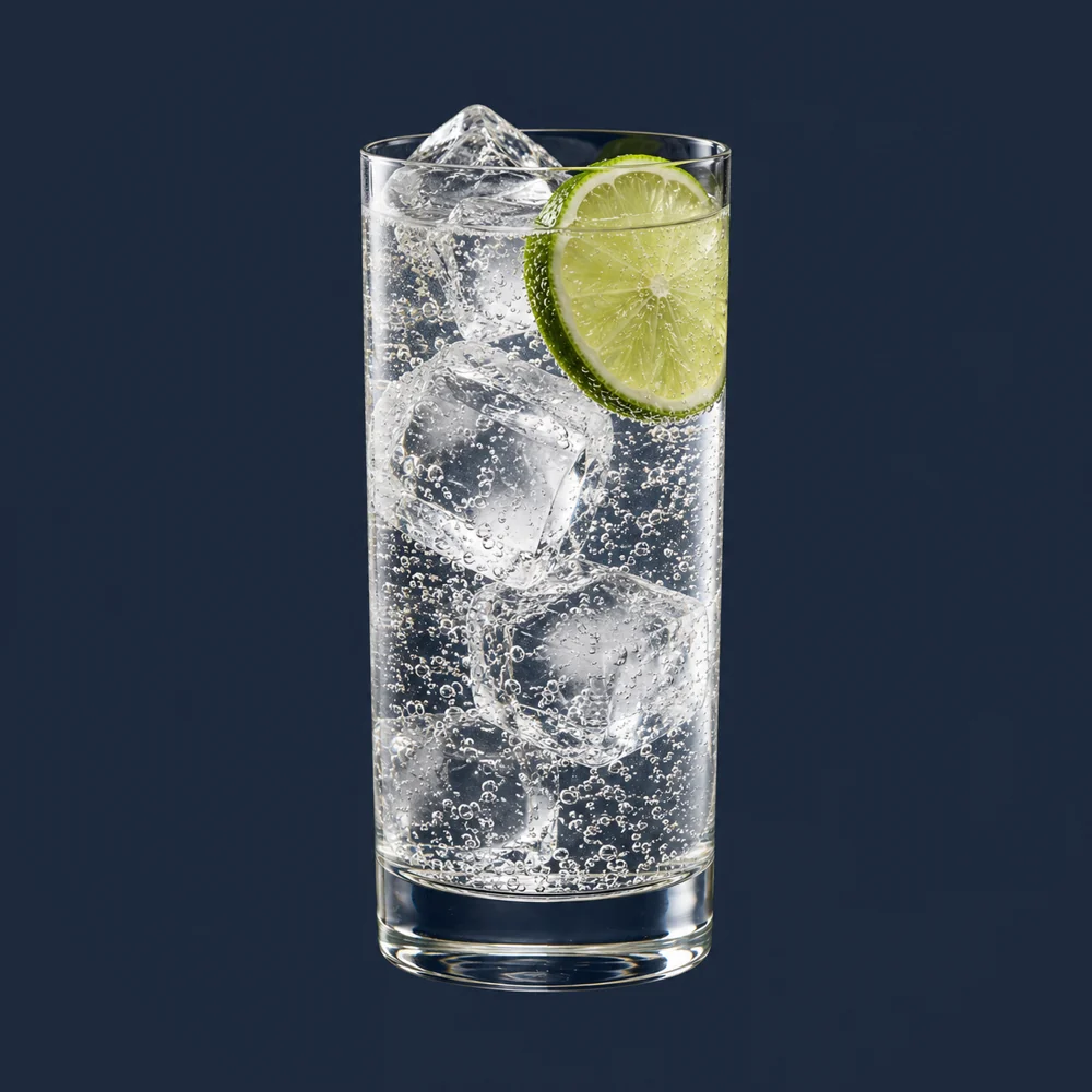 Vodka Tonic: KI-generierte Illustration