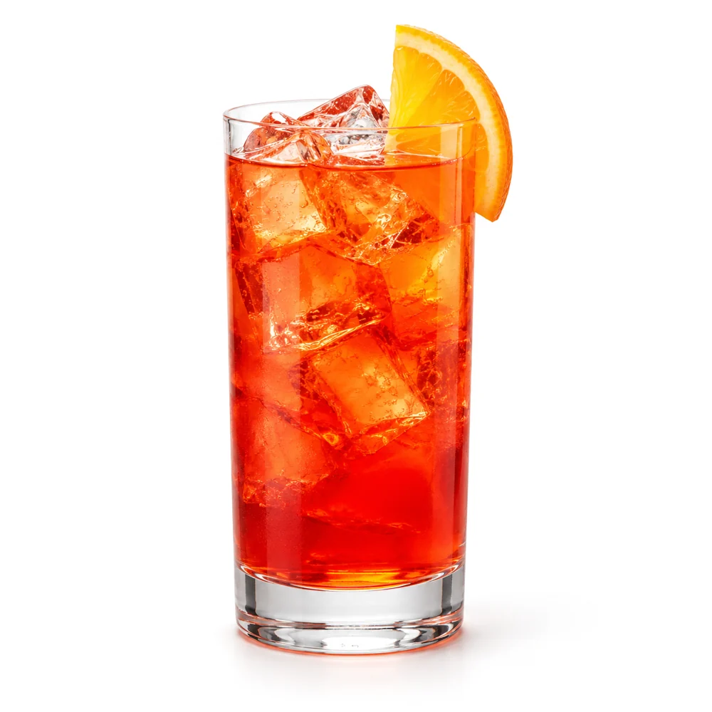 Campari Soda: KI-generierte Illustration
