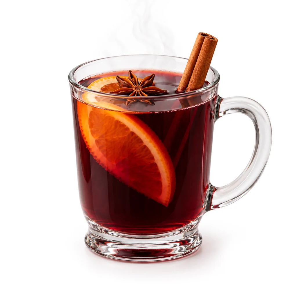 Glühwein: KI-generierte Illustration