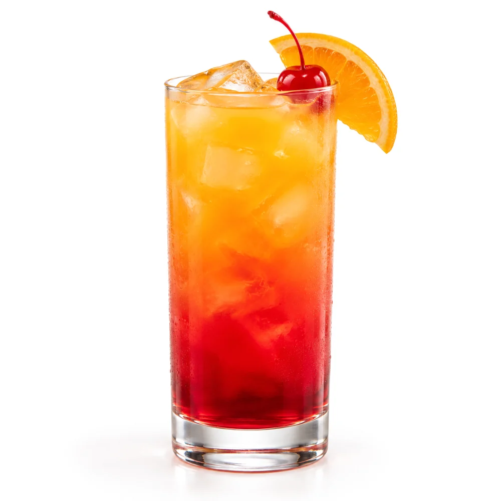 Tequila Sunrise: KI-generierte Illustration