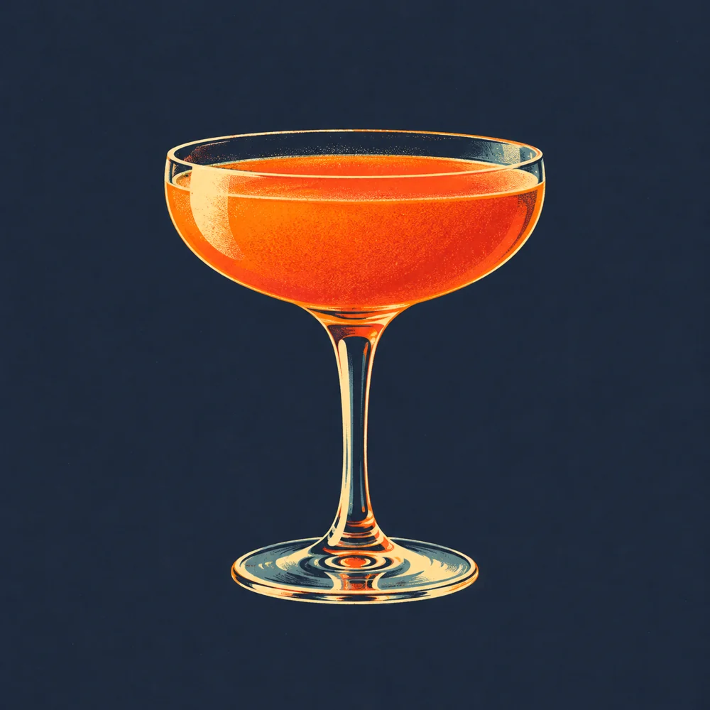 American Fizz: KI-generierte Illustration