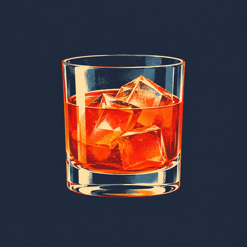 Americano: KI-generierte Illustration