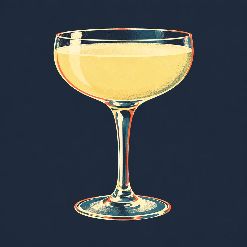 Bacardi Fizz: KI-generierte Illustration
