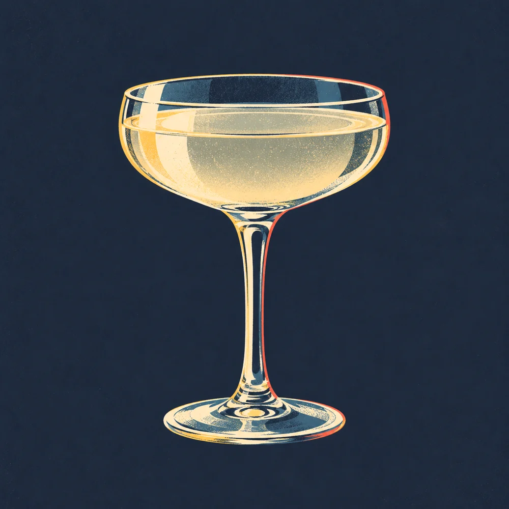 Bamboo Cocktail: KI-generierte Illustration