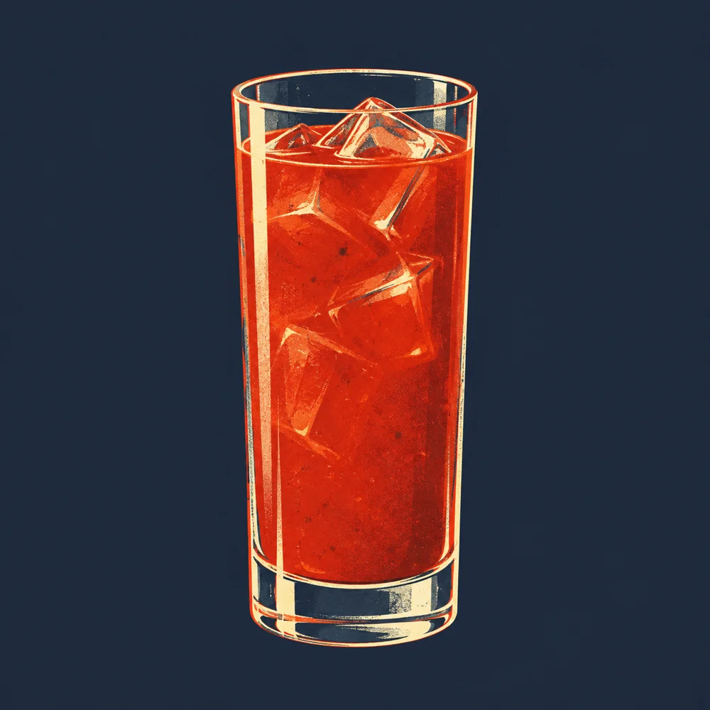 Bloody Mary: KI-generierte Illustration