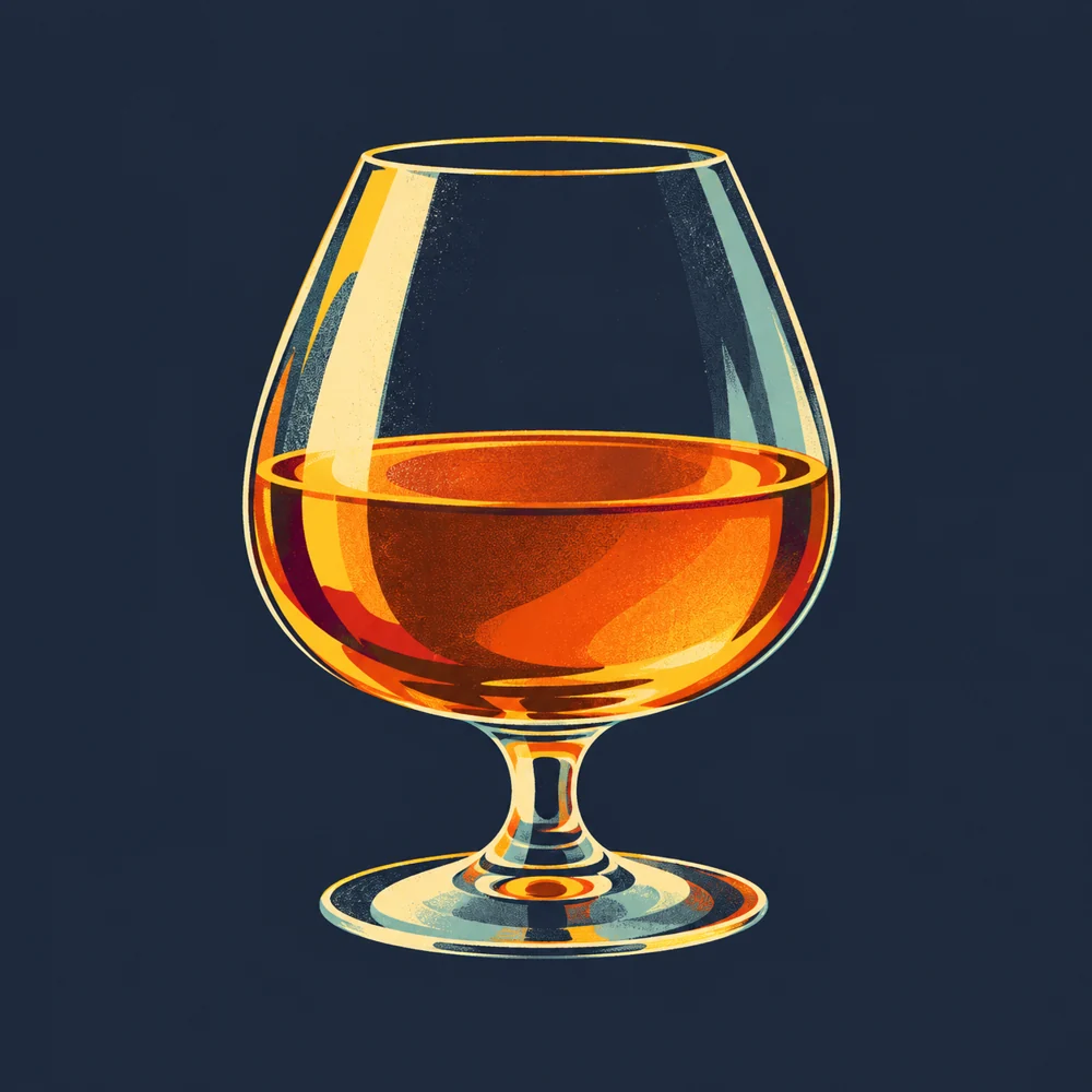 Brandy and Soda: KI-generierte Illustration
