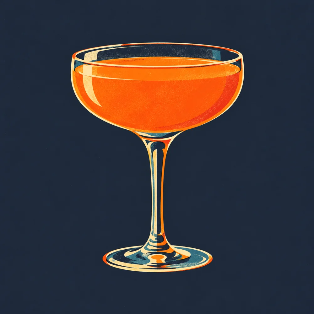California Wine Cobbler: KI-generierte Illustration