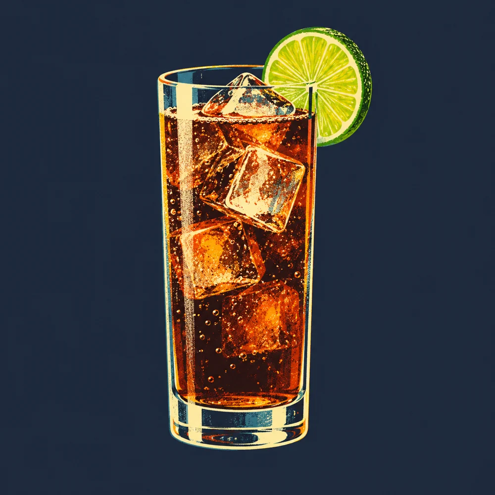 Captain Morgan Cola: KI-generierte Illustration