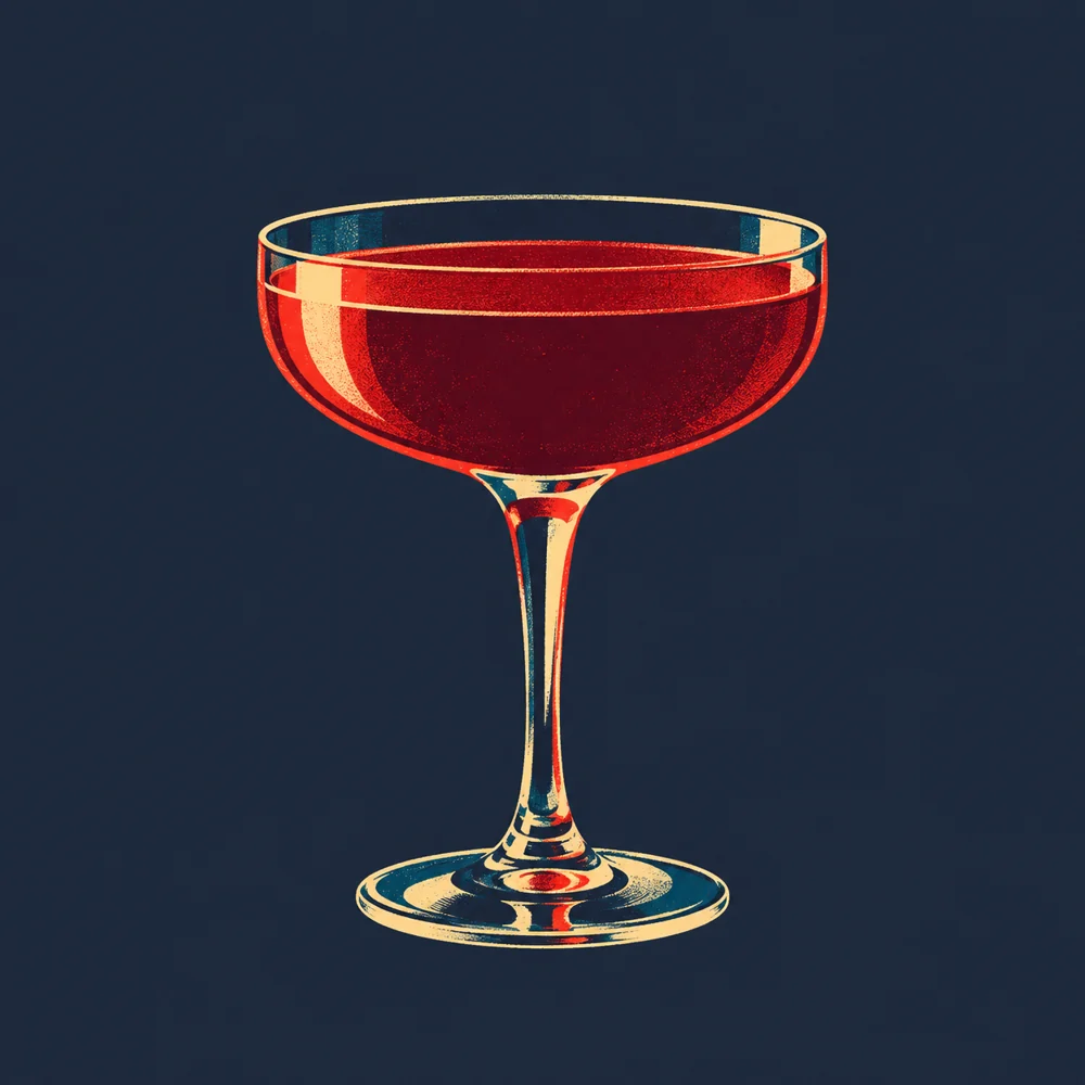 Claret Cobbler: KI-generierte Illustration