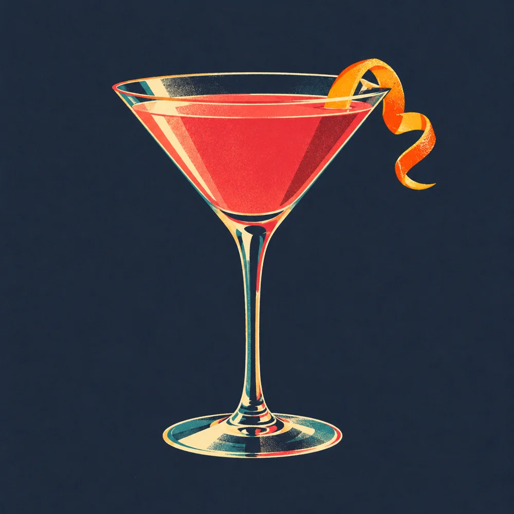 Cosmopolitan: KI-generierte Illustration