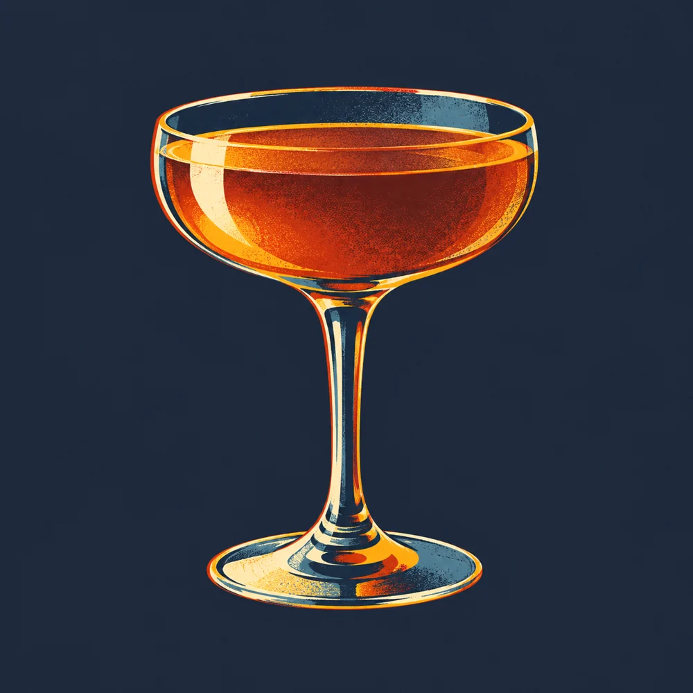 Davis Cocktail: KI-generierte Illustration