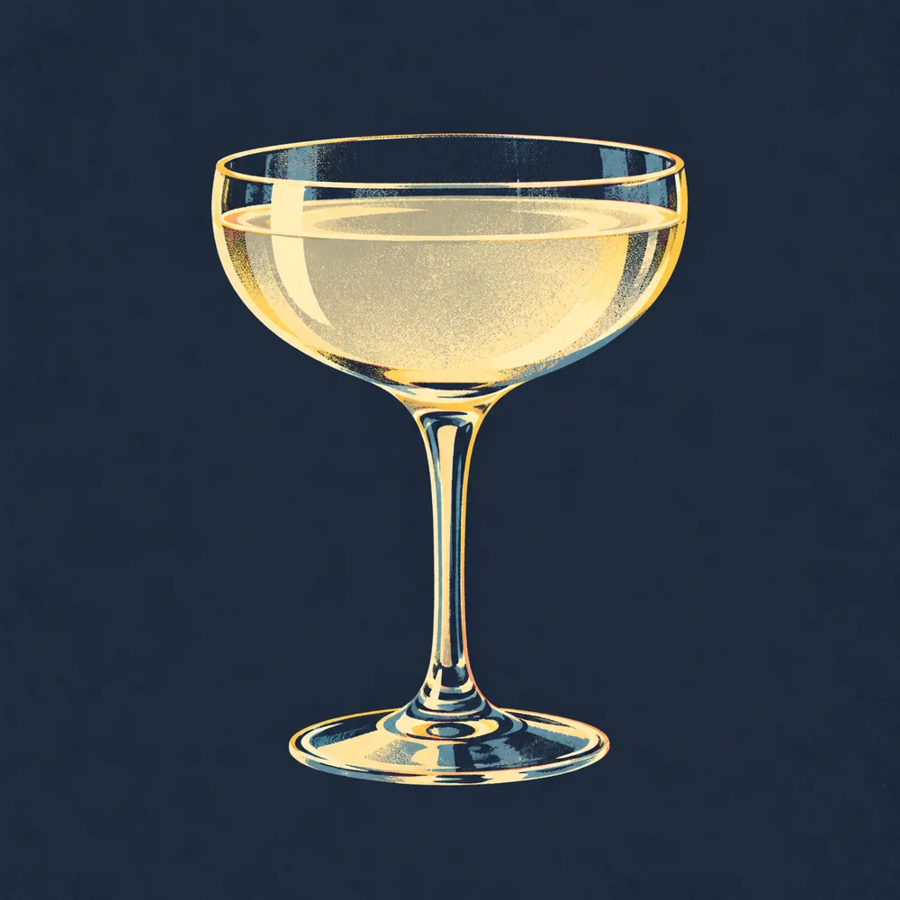 Gin Fix: KI-generierte Illustration