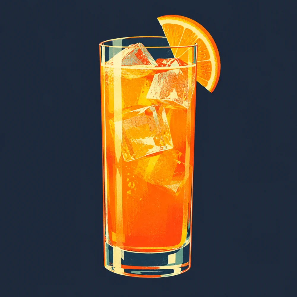 Harvey Wallbanger: KI-generierte Illustration