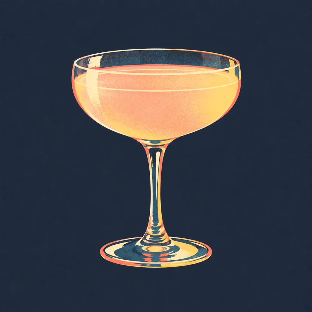 Hemingway Daiquiri: KI-generierte Illustration