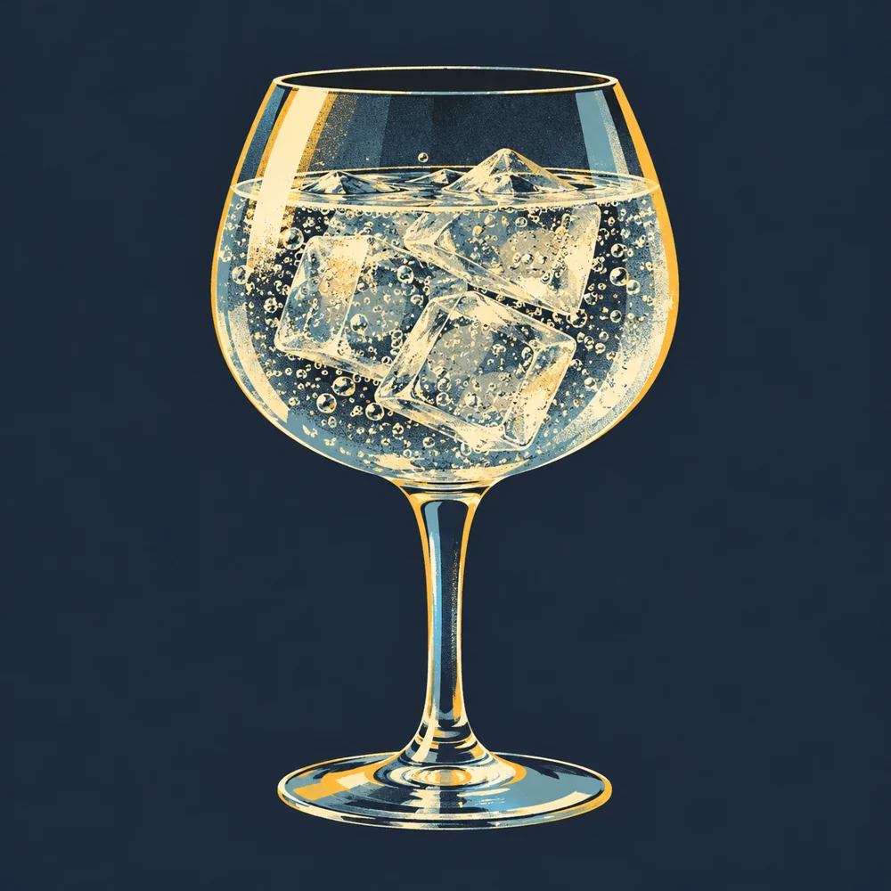 Hendrick's Tonic: KI-generierte Illustration