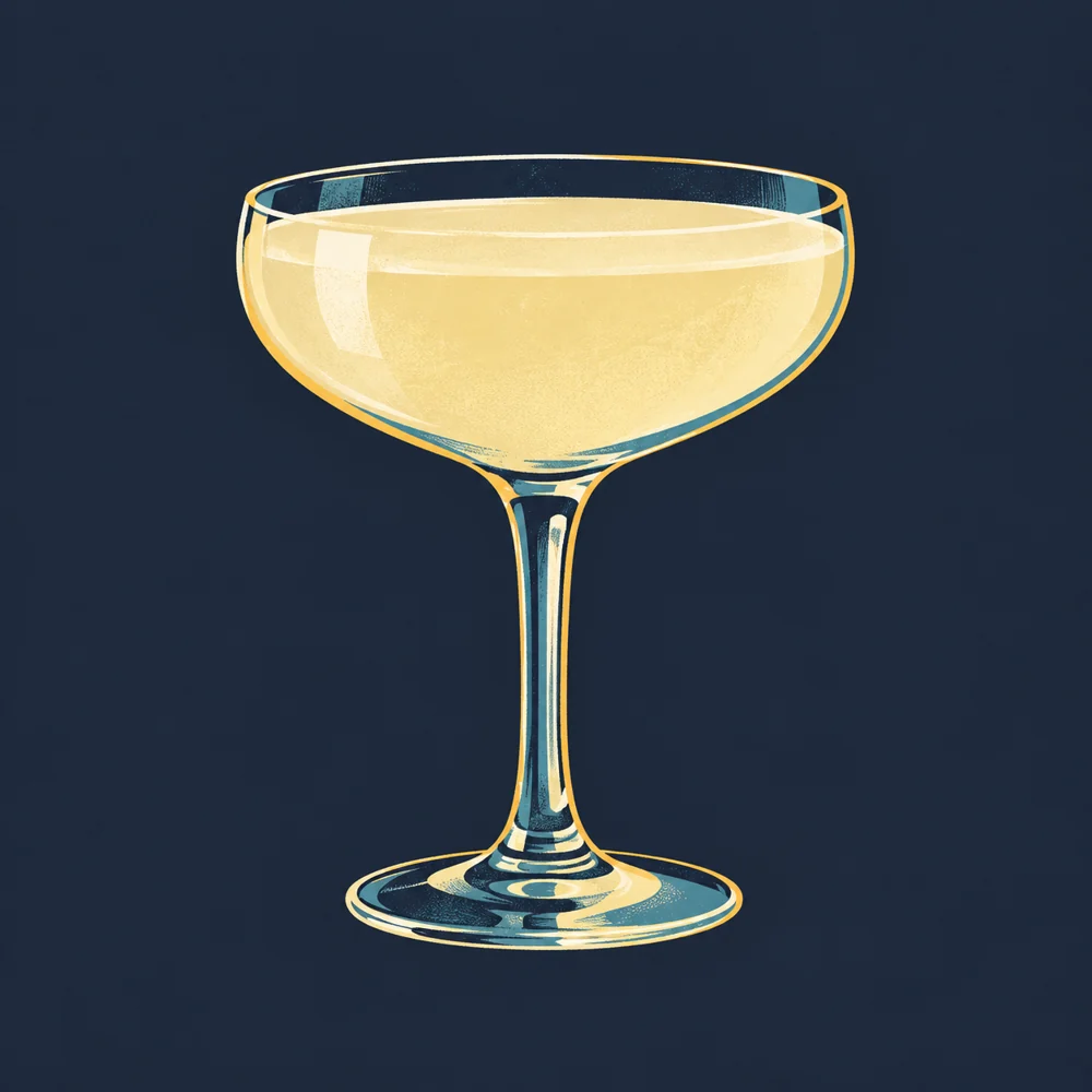 Holland Gin Fizz: KI-generierte Illustration