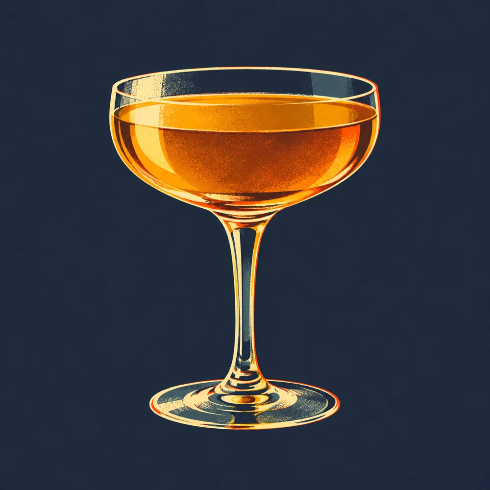 Irish Whiskey Fizz: KI-generierte Illustration