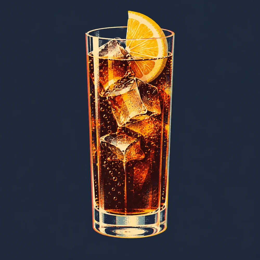 Jacky Cola: KI-generierte Illustration