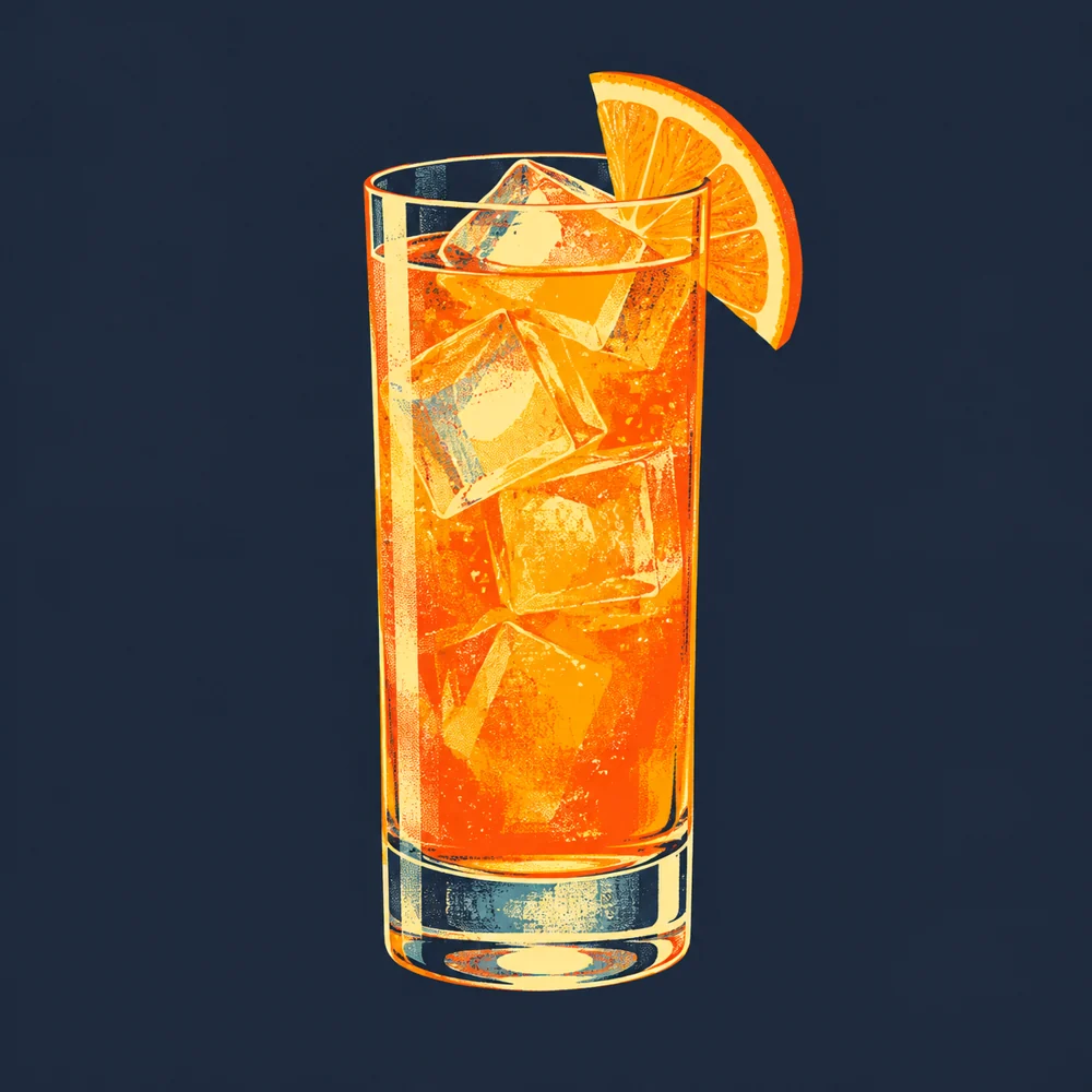 Jägermeister Orange: KI-generierte Illustration
