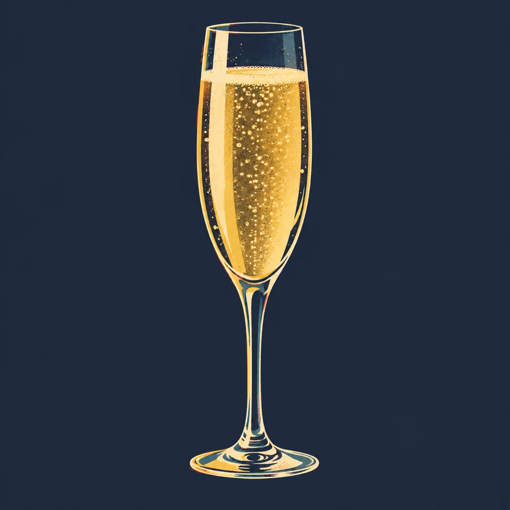 Kir Royal: KI-generierte Illustration