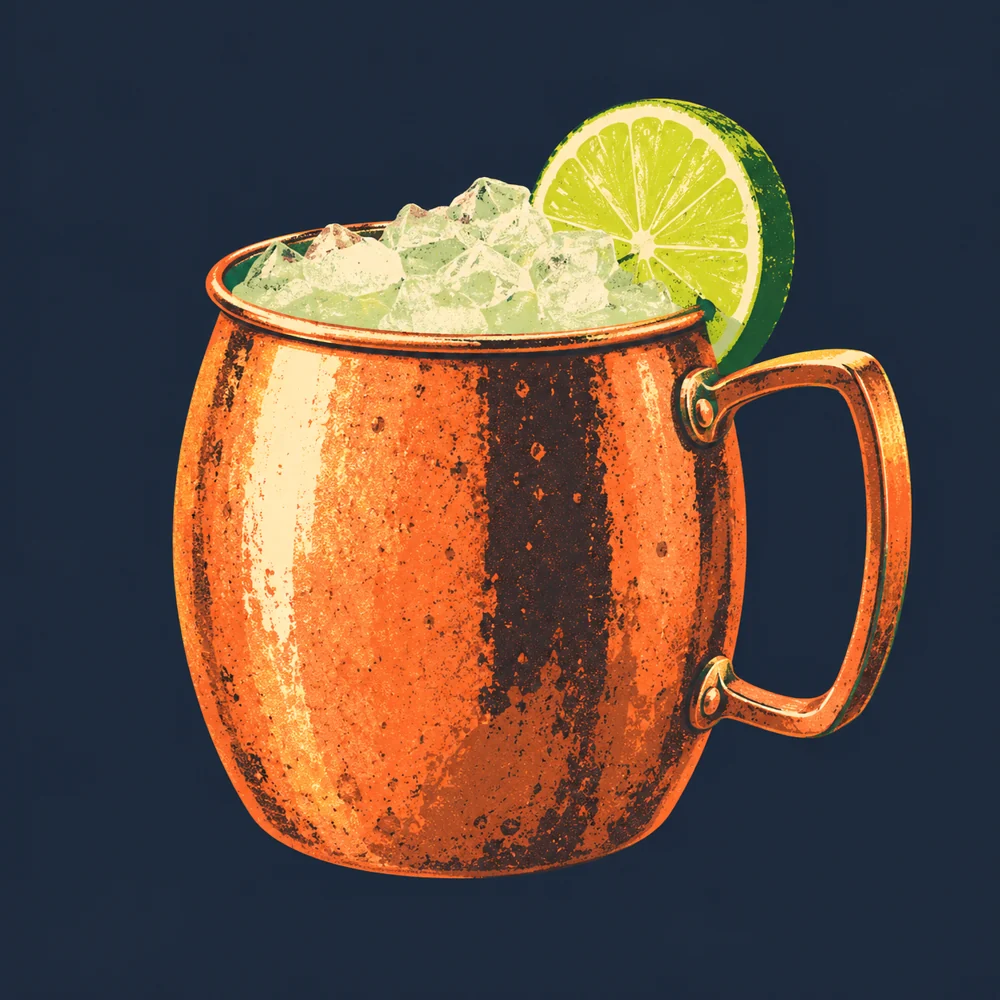 London Mule: KI-generierte Illustration